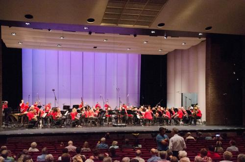 Lafayette Citizens Band takes the stage at Lafayette Jeff High School